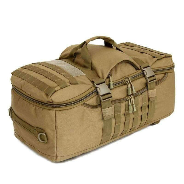 Planet Gates Khaki Large Multi-purpose Outdoor Sports Tactical Backpack Camping Hiking Climbing Rucksack mountaineering Sports Bag