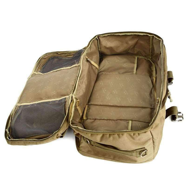 Planet Gates Khaki Large Multi-purpose Outdoor Sports Tactical Backpack Camping Hiking Climbing Rucksack mountaineering Sports Bag