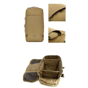 Planet Gates Khaki Large Multi-purpose Outdoor Sports Tactical Backpack Camping Hiking Climbing Rucksack mountaineering Sports Bag