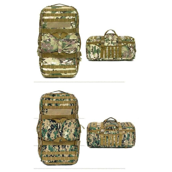 Planet Gates Khaki Large Multi-purpose Outdoor Sports Tactical Backpack Camping Hiking Climbing Rucksack mountaineering Sports Bag