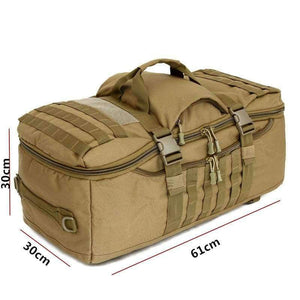 Planet Gates Khaki Large Multi-purpose Outdoor Sports Tactical Backpack Camping Hiking Climbing Rucksack mountaineering Sports Bag