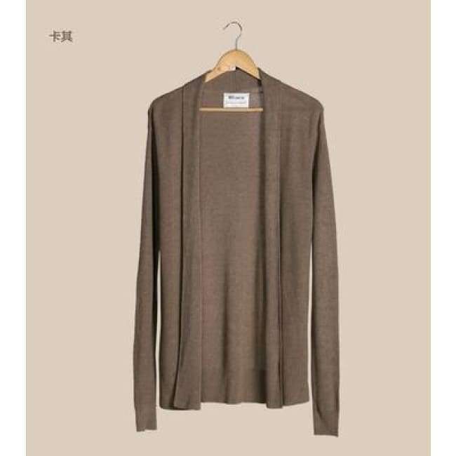 Planet Gates black / M Mens Knit Cardigan Sweaters Men Knitwear trends thin Sweater Slim Casual Brand designers clothing Masculino 2016 spring autumn