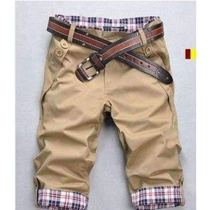 Planet Gates Khaki / M TANGNEST Най-продавани 2018 Нови най-продавани мъжки летни ежедневни модни шорти 10 различни цвята Високо качество Размер M-2XL Q159