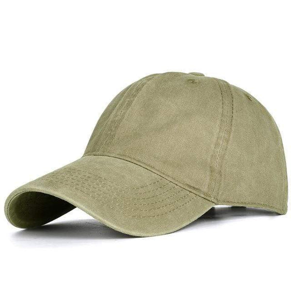Planet Gates Khaki Men Washed Cotton Baseball Cap Women Vintage Snapback Hat Adjustable Trucker Outdoor Caps Black Dad Hat Bone