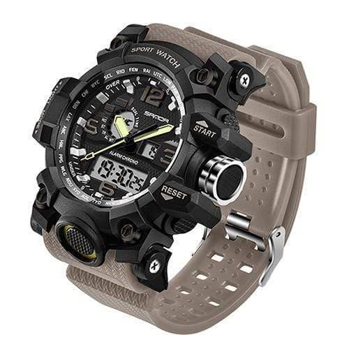 Planet Gates Khaki Military Men's Watches Top Brand Luxury Waterproof Sport Watch Men S Shock Quartz Watches Clock Relogio Masculino