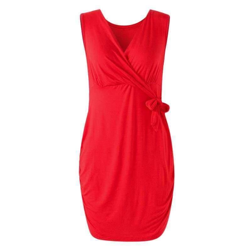 Planet Gates Khaki / S Pregnant Women T-Shirts  Summer Maternity Clothes Sexy V Neck Sleeveless Tees Tops Casual Cotton Plus Size Vest 5XL