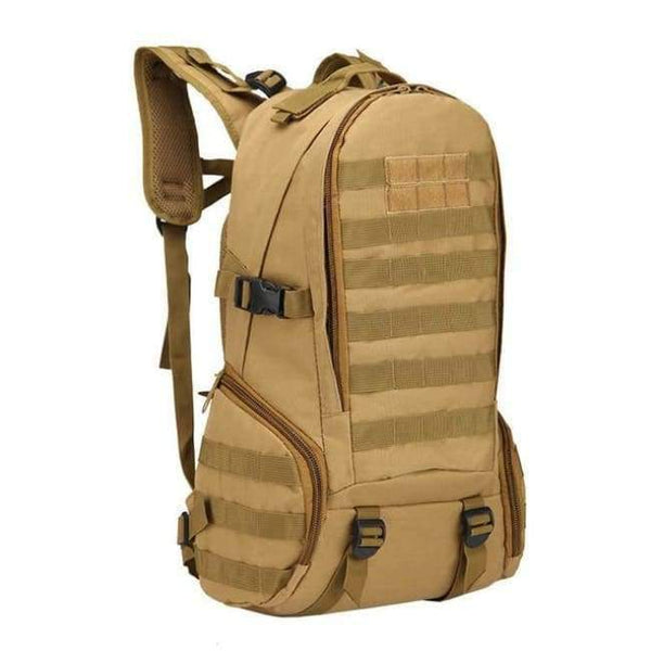 Planet Gates khaki Tactical Military Assault Molle Sports Bags Mountaineering Trekking Camouflage Backpack Hunting Camping Survival Bag XA369WD