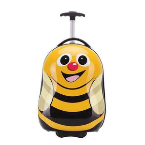 Planet Gates Khaki Travel Luggage Child Rolling School Bag Cartoon Students Trolley Case Children Boarding Box Gift