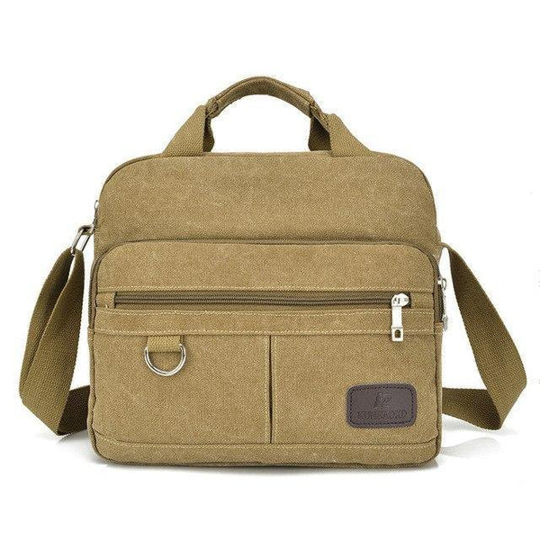Planet Gates Khaki Vintage Canvas Briefcase Men Laptop Suitcase Travel Handbag Men Business Bags Male Messenger Bags Shoulder Bags KS1012
