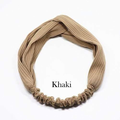 Women Girls Hair Fashion Knot Headband Turban Headwrap Braid Hairband Twist Suede Elastic Head Band Bandage Hair Accessories