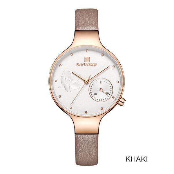 Women Watches Top Luxury Brand Ladies Quartz Watches Genuine Leather Watchband Casual Wrist Watches Gift For Girls - Planet Gates