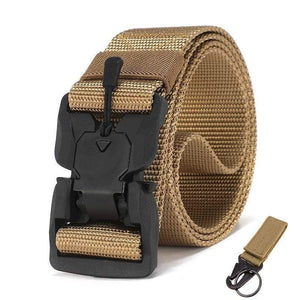 Military Equipment Combat Tactical Belts for Men US Army Training Nylon Metal Buckle Waist Belt Outdoor Hunting Waistband