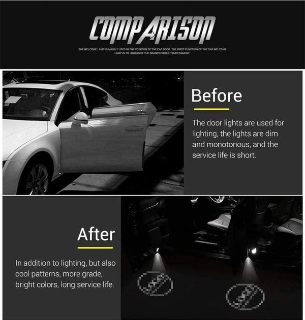 Planet Gates KIA Car LED Door Welcome Logo Light Laser Shadow Projector Light for KIA OPTIMA K5 CERATO Sorento Quick Installation