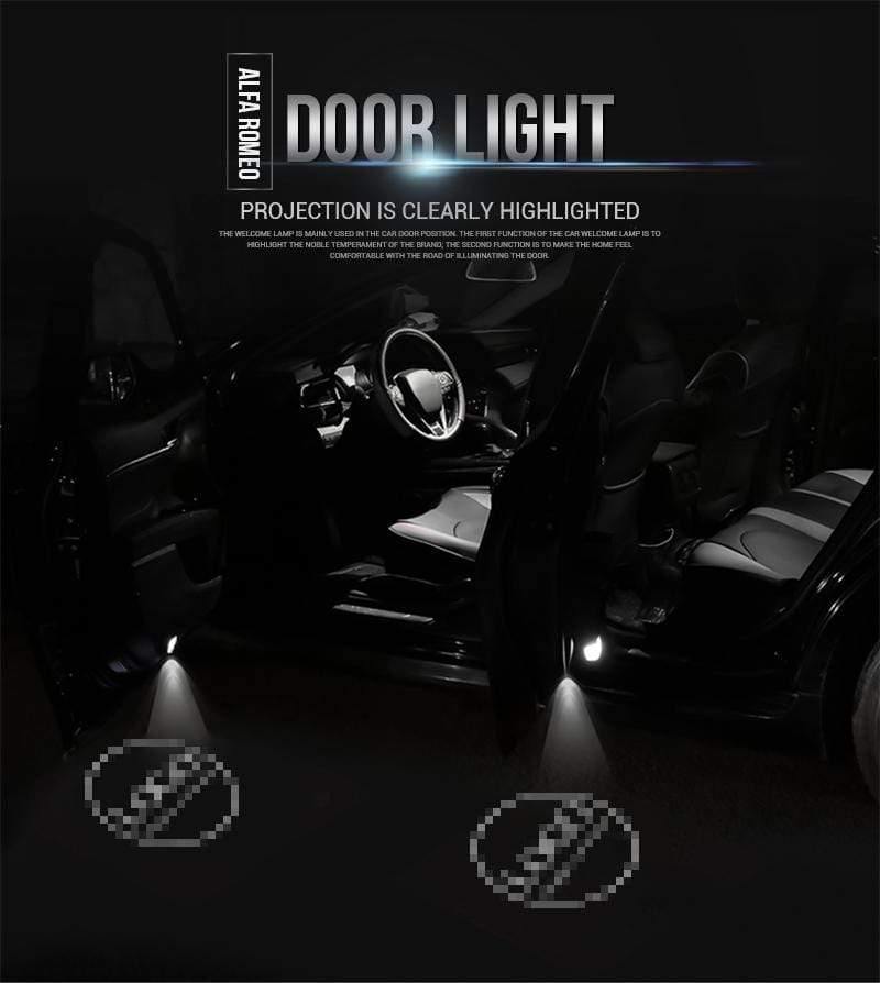 Planet Gates KIA Car LED Door Welcome Logo Light Laser Shadow Projector Light for KIA OPTIMA K5 CERATO Sorento Quick Installation