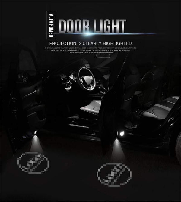 Planet Gates KIA Car LED Door Welcome Logo Light Laser Shadow Projector Light for KIA OPTIMA K5 CERATO Sorento Quick Installation