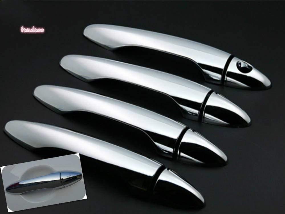 Planet Gates Kia K3 / Kia Cerato 2012 2013 2014 2015 2016 2017 New Chrome Door Handle Cover Trim Sticker One Keyhole