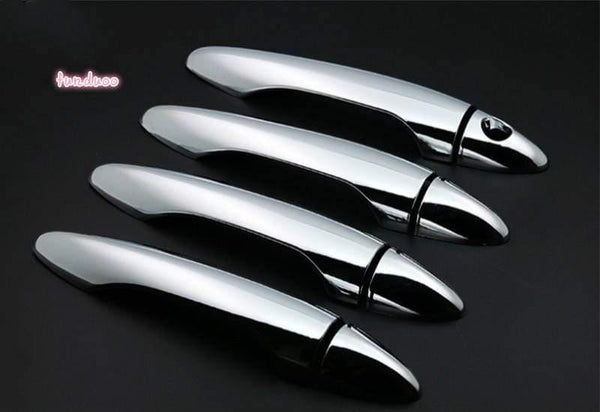 Planet Gates Kia K3 / Kia Cerato 2012 2013 2014 2015 2016 2017 New Chrome Door Handle Cover Trim Sticker One Keyhole