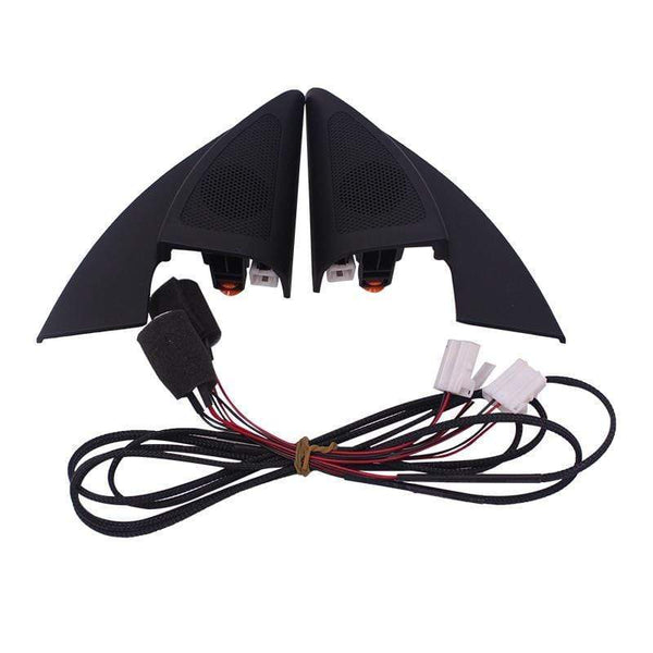 Planet Gates Kia RIO (2017) / for Kia k2 (2017 Car tweeter Audio Black triangle head speakers tweeter trumpet speakers tweeter with wire