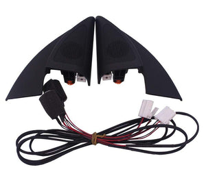 Planet Gates Kia RIO (2017) / for Kia k2 (2017 Car tweeter Audio Black triangle head speakers tweeter trumpet speakers tweeter with wire