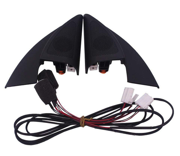 Planet Gates Kia RIO (2017) / for Kia k2 (2017 Car tweeter Audio Black triangle head speakers tweeter trumpet speakers tweeter with wire