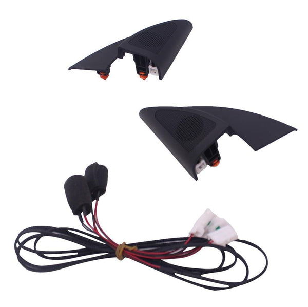 Planet Gates Kia RIO (2017) / for Kia k2 (2017 Car tweeter Audio Black triangle head speakers tweeter trumpet speakers tweeter with wire
