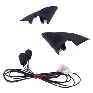 Planet Gates Kia RIO (2017) / for Kia k2 (2017 Car tweeter Audio Black triangle head speakers tweeter trumpet speakers tweeter with wire