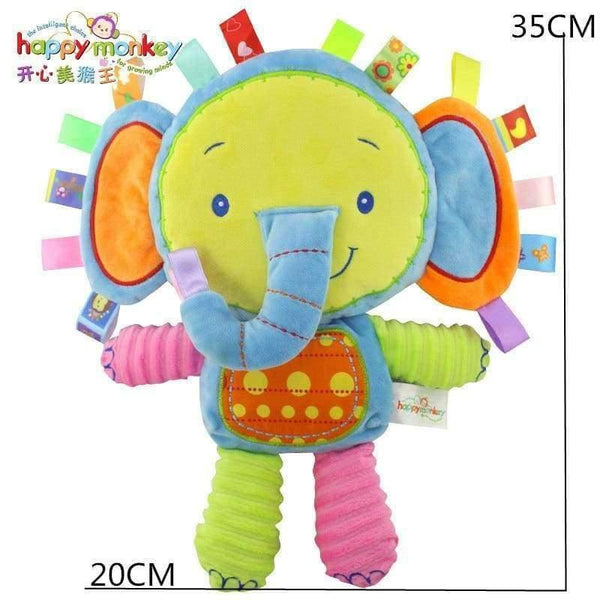 Planet Gates Kids Baby Cute Plush Rattle Stuffed Animal Infant Educational Learning Toys Gift for Toddler Children 0-12 month