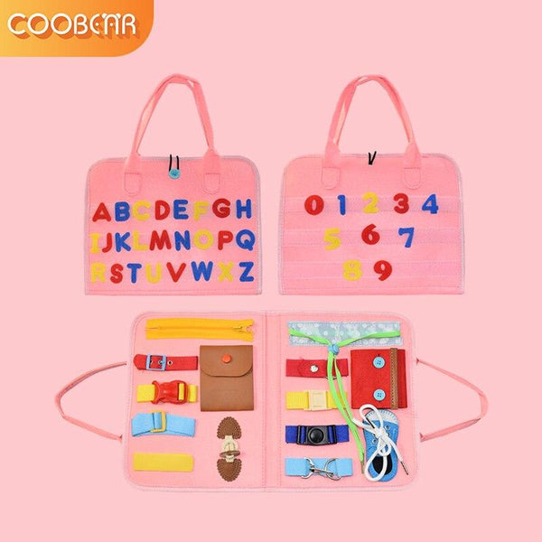 Planet Gates Kids Busy Board Buckle Montessori Toys Baby Learns Life Skills With Zipper Buttons Training Tool Childs Sensory Educational Game