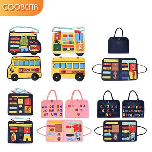 Planet Gates Kids Busy Board Buckle Montessori Toys Baby Learns Life Skills With Zipper Buttons Training Tool Childs Sensory Educational Game