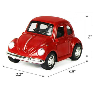 Planet Gates Kids Diecast Metal Simulation Model Car Toy Mini Pull Back Beetle Car Birthday Gifts for 3 4 5 6 Years Old Boys Girls Toddlers