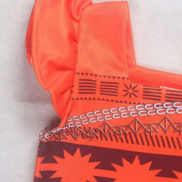 Planet Gates Kids Girl Princess Party Dress Moana Adventure Elsa Clothing Girls Dress Set with wig and Necklace baby Vaiana Cosplay Clothes