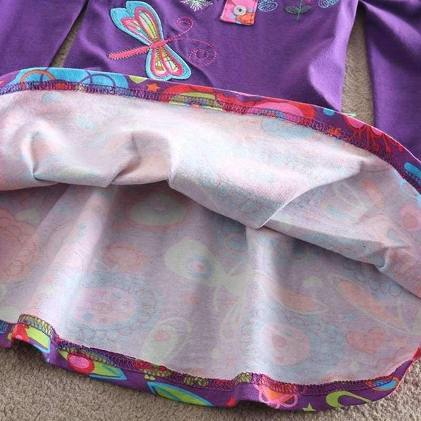 Planet Gates Kids Girls Dress Baby Children Toddler Princess Dress Vestidos Children's Clothing Girls Winter Dresses 2-8Y LH5805 MIX