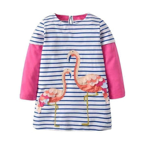 Planet Gates Kids Girls Dress Baby Children Toddler Princess Dress Vestidos Children's Clothing Girls Winter Dresses 2-8Y LH5805 MIX