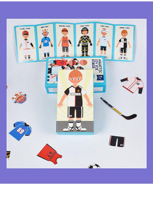 Planet Gates Kids Magnetic Human Body Cognitive DIY Puzzles Early Learning Educational Toy Montessori Funny Gift For Children Dressing Jigsaw