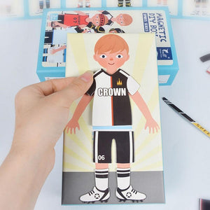 Planet Gates Kids Magnetic Human Body Cognitive DIY Puzzles Early Learning Educational Toy Montessori Funny Gift For Children Dressing Jigsaw