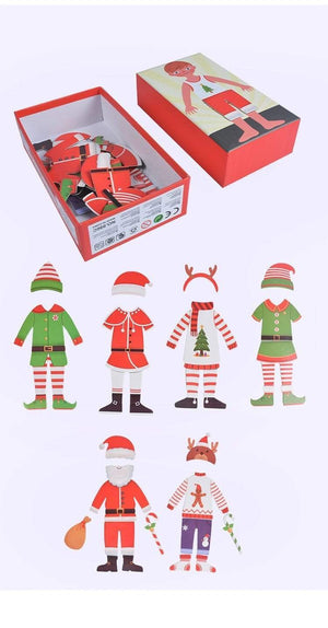 Planet Gates Kids Magnetic Human Body Cognitive DIY Puzzles Early Learning Educational Toy Montessori Funny Gift For Children Dressing Jigsaw