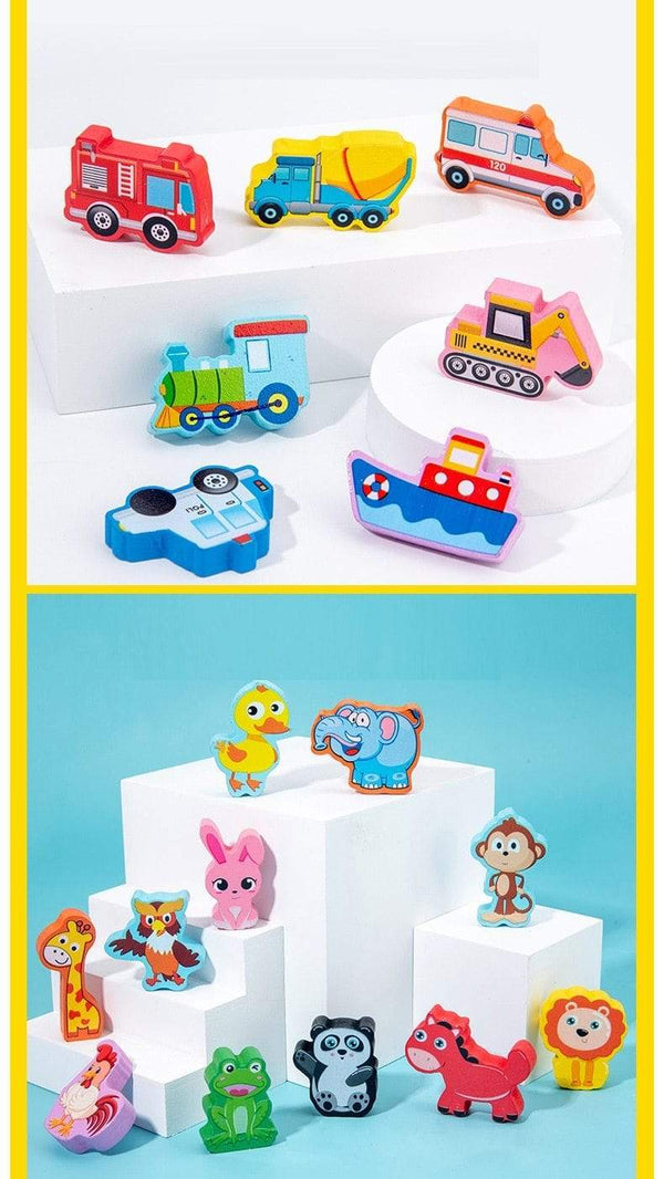 Planet Gates Kids Montessori Educational Wooden Math Toys Children Busy Board Count Shape Colors Match Fishing Puzzle Learning Toys Gifts