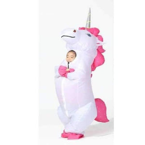 Planet Gates Kids Pink Pony / Halloween Unicorn Inflatable Unicorn Costumes Carnaval Princess Outfit Purim Party Fancy Dress Halloween Costumes for Kids Women Men Adult