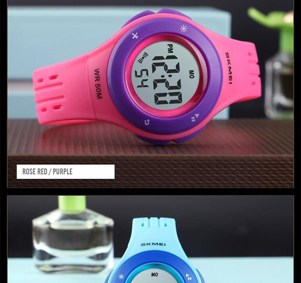 Planet Gates Kids Watch LED Sport Style Children Watches Boy Girl Fashion Digital Watch 5Bar Waterproof Watch montre enfant 1455
