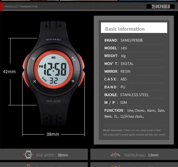 Planet Gates Kids Watch LED Sport Style Children Watches Boy Girl Fashion Digital Watch 5Bar Waterproof Watch montre enfant 1455
