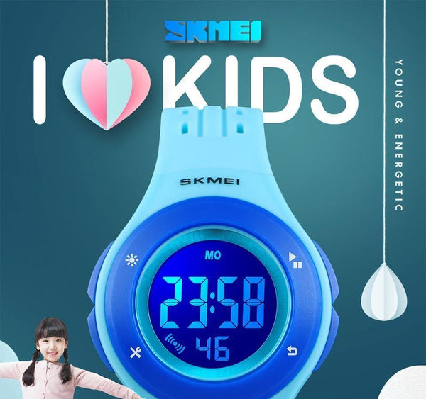 Planet Gates Kids Watch LED Sport Style Children Watches Boy Girl Fashion Digital Watch 5Bar Waterproof Watch montre enfant 1455