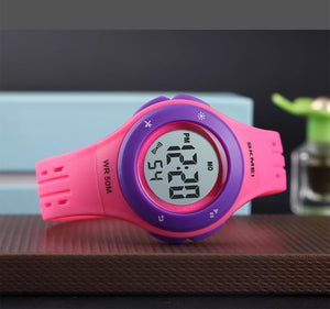 Planet Gates Kids Watch LED Sport Style Children Watches Boy Girl Fashion Digital Watch 5Bar Waterproof Watch montre enfant 1455