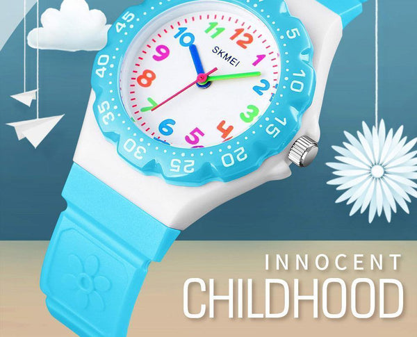 Planet Gates Kids Watches Outdoor Sports Wristwtatch Boys Girls Waterproof PU Wristband Quartz Children Watches 1483 reloj
