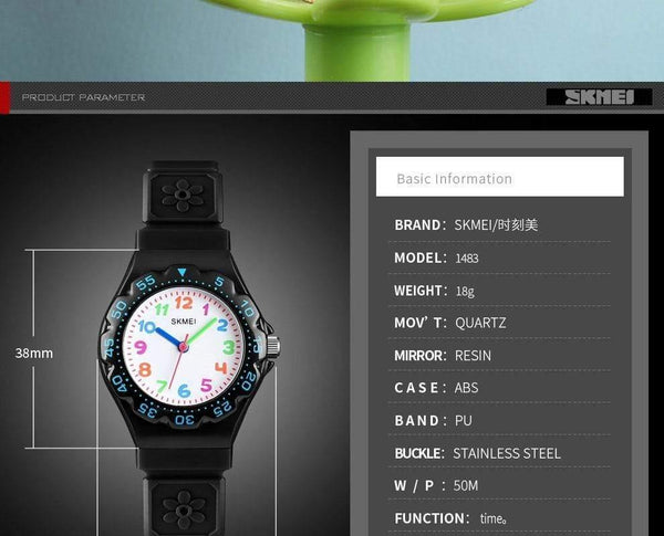 Planet Gates Kids Watches Outdoor Sports Wristwtatch Boys Girls Waterproof PU Wristband Quartz Children Watches 1483 reloj