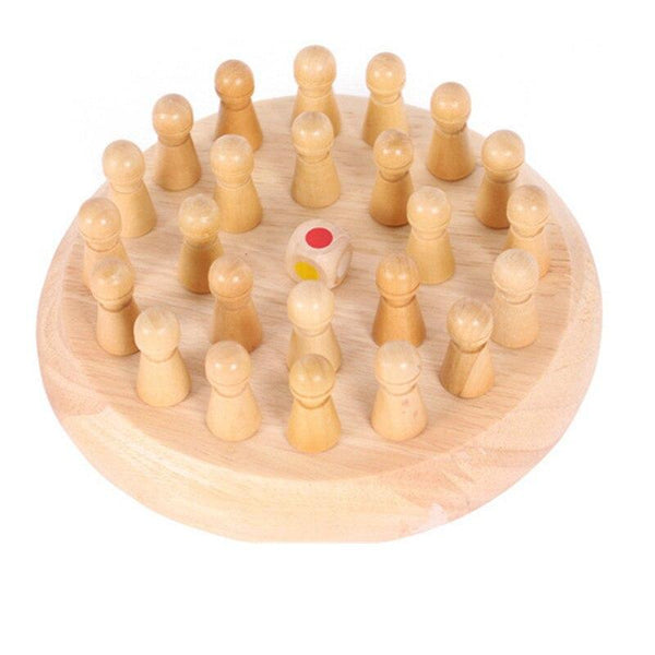 Planet Gates Kids Wooden Memory Match Stick Chess Game Fun Block Board Game Educational Color Cognitive Ability Toy For Children