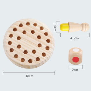 Planet Gates Kids Wooden Toy Puzzles Color Memory Chess Match Game Intellectual Children Party Board Games Baby Educational Learning Toys