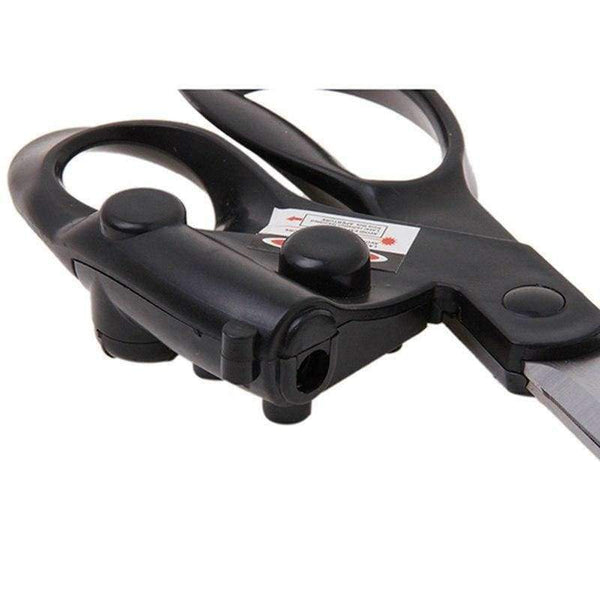 Planet Gates KindsGoods Household Sewing Laser Scissors Cuts Straight Fast Accuracy Laser Guided Shears