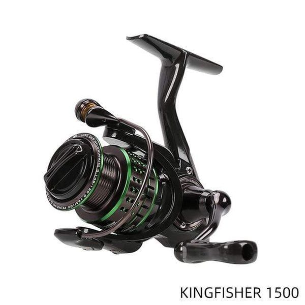 Planet Gates Kingfisher 1500 162g Ultralight Spinning Fishing Reel Kingfisher 800 1000 1500S 1500 Profession Bait Finesse System Trout Ajing Wheel