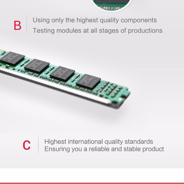 Planet Gates Kingston 8GB DDR 3 1600Mhz Desktop Value Ram KVR16N11/8