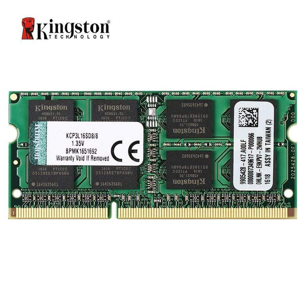 Planet Gates Kingston 8GB DDR3L 1600MHz 1.35v Laptop RAM (KCP3L16SD8/8)
